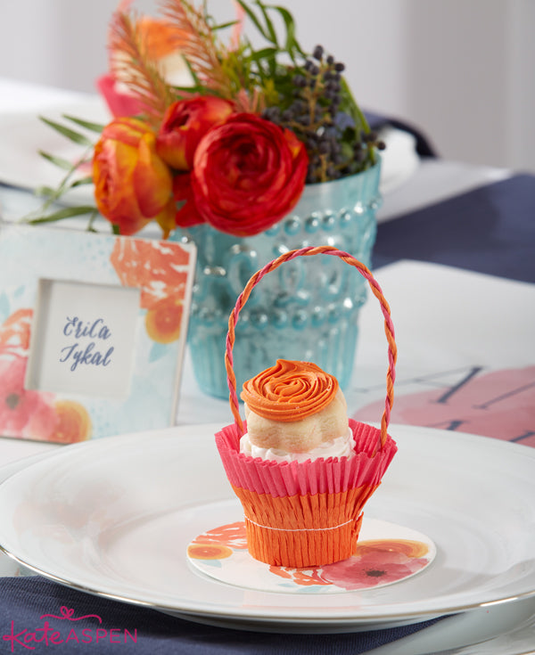 Floral Cupcake Dessert Display - Kate Aspen