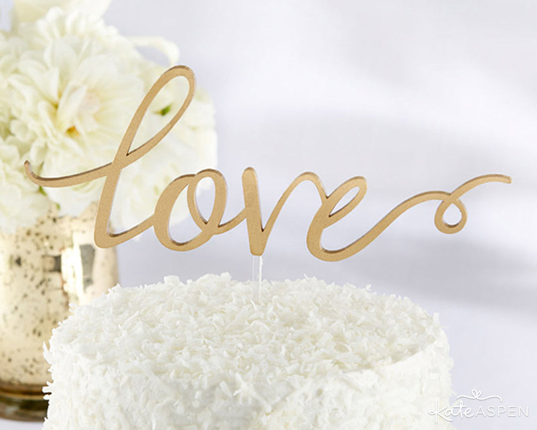 Love Cake Topper | Kate Aspen