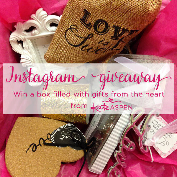 Valentine's Day Instagram Giveaway from Kate Aspen 