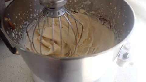 whip caramel with pure cream to thicken