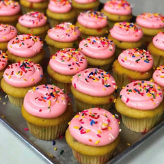 pink cupcakes 