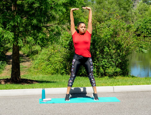 Model pictured wearing GoBOLD™ Frida capris