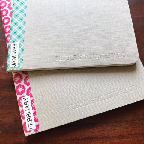 Organising Bullet journal planner Pocket notebooks with Washi tape