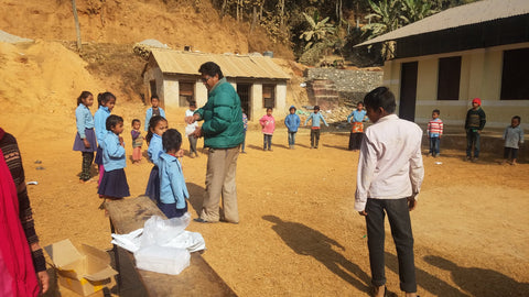 Pebble Stationery Co supporting Shree Annapurna School in Nepal