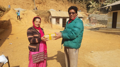 Pebble Stationery Co supporting Shree Annapurna School in Nepal