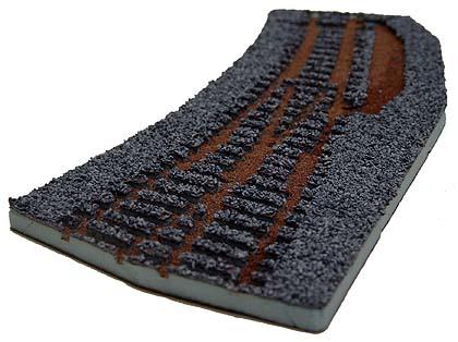 Tillig 86365 Track bedding Advanced track light (grey)for curved point