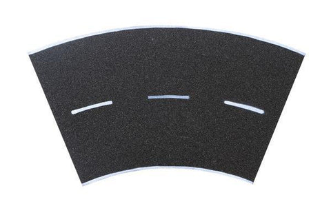 Vollmer 48267 HO/OO Street plate asphalt 45 Deg curve Radius 30 cm. L 38 x B
