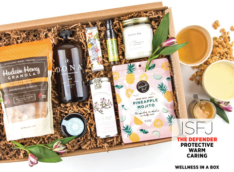 Wellness In A Box Gift Set - Best Valentine's Day gift for Myers-Briggs Type ISFJ