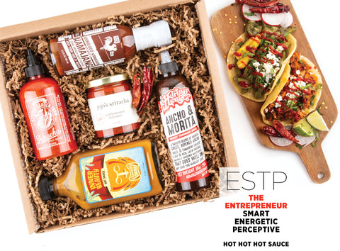 Hot Hot Hot Sauce Gift Set - Best Valentine's Day gift for Myers-Briggs Type ESTP