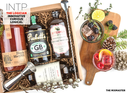 The Mixmaster Cocktail Kit Gift Box - Best Valentine's Day gift for Myers-Briggs Type INTP
