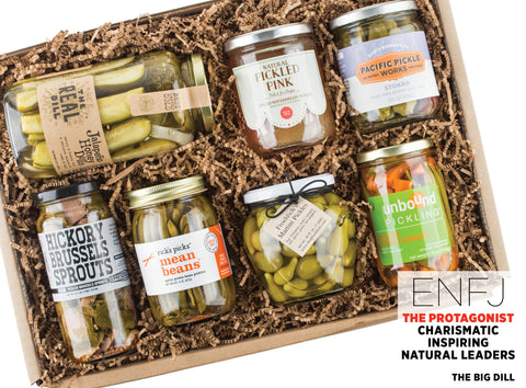 The Big Dill Pickles Gift Set - Best Valentine's Day gift for Myers-Briggs Type ENFJ