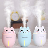 3 coloris d'humidificateurs d'air pour bébé