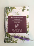 Perfume Formulary Notebook - A Guide To Accurately Recording Perfume Formularies - Providence Perfume Co.
- 1