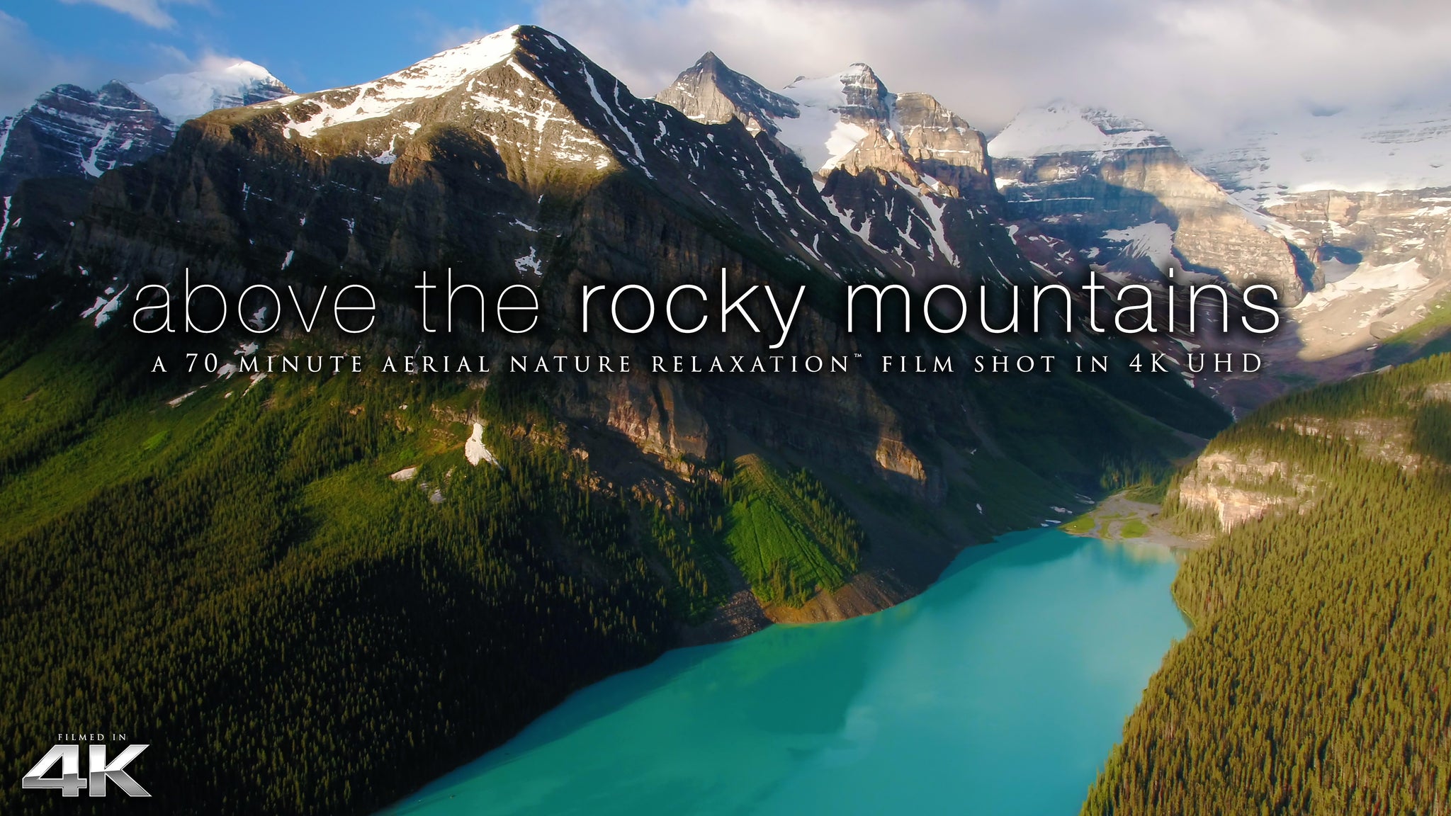 "above the rocky mountains" 70 min aerial nature