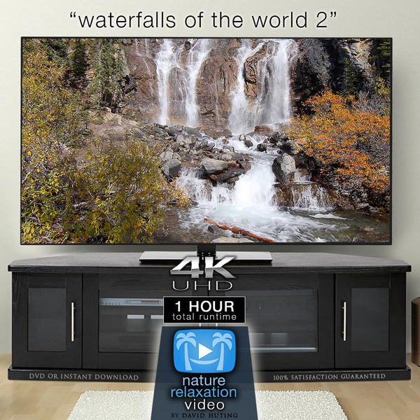 "Waterfalls of the World 2" 4K Dynamic 1-Hour Nature ...