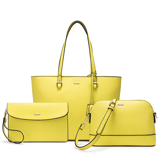 yellow color handbags