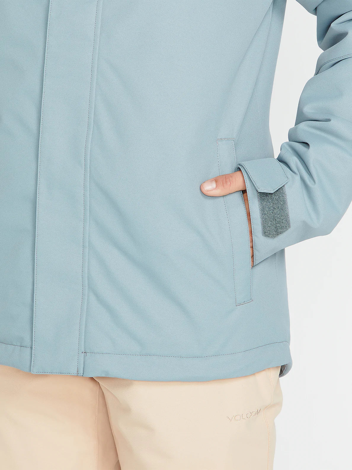 WOMENS BOLT INSULATED JACKET - GREEN ASH