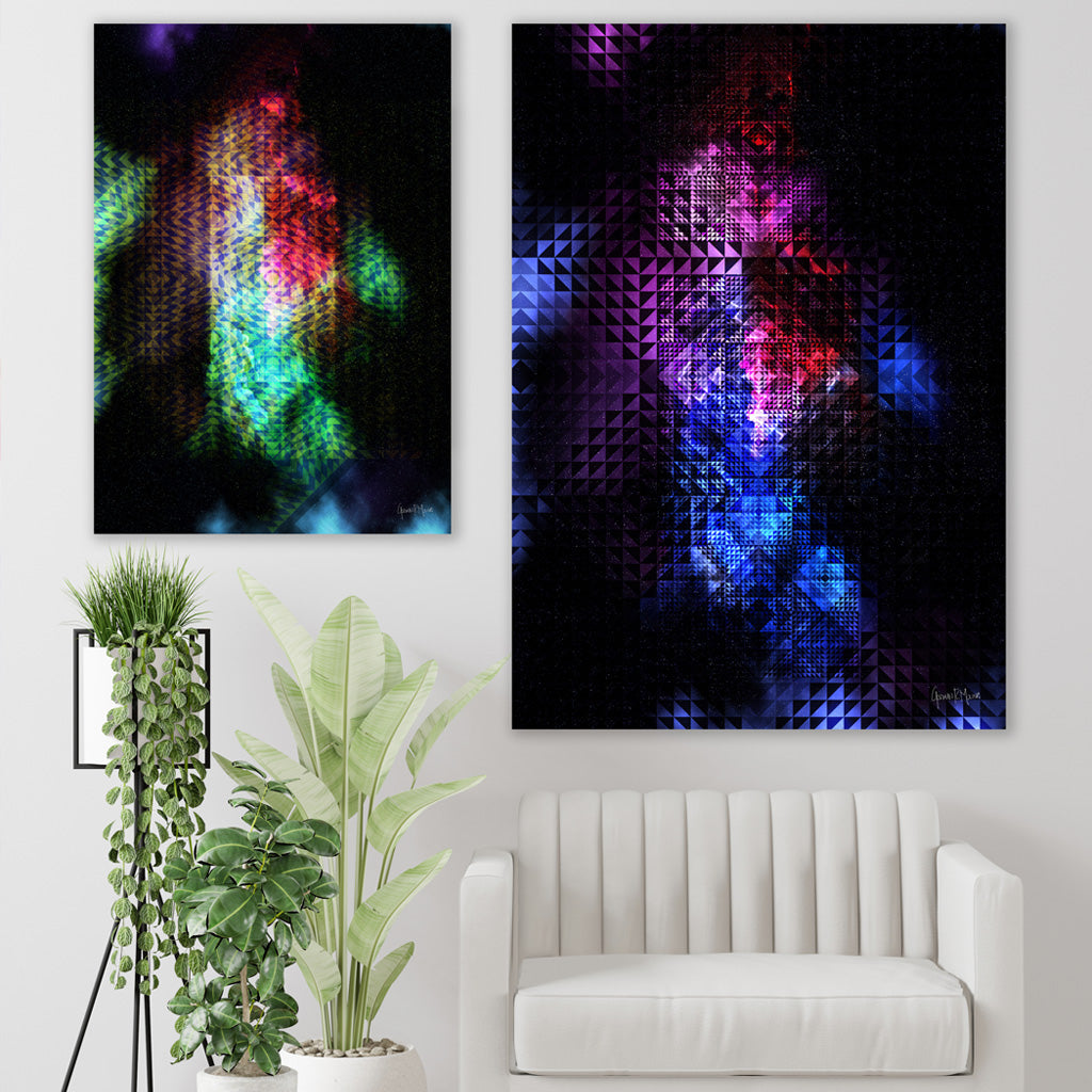 Geometric Galaxy Green
