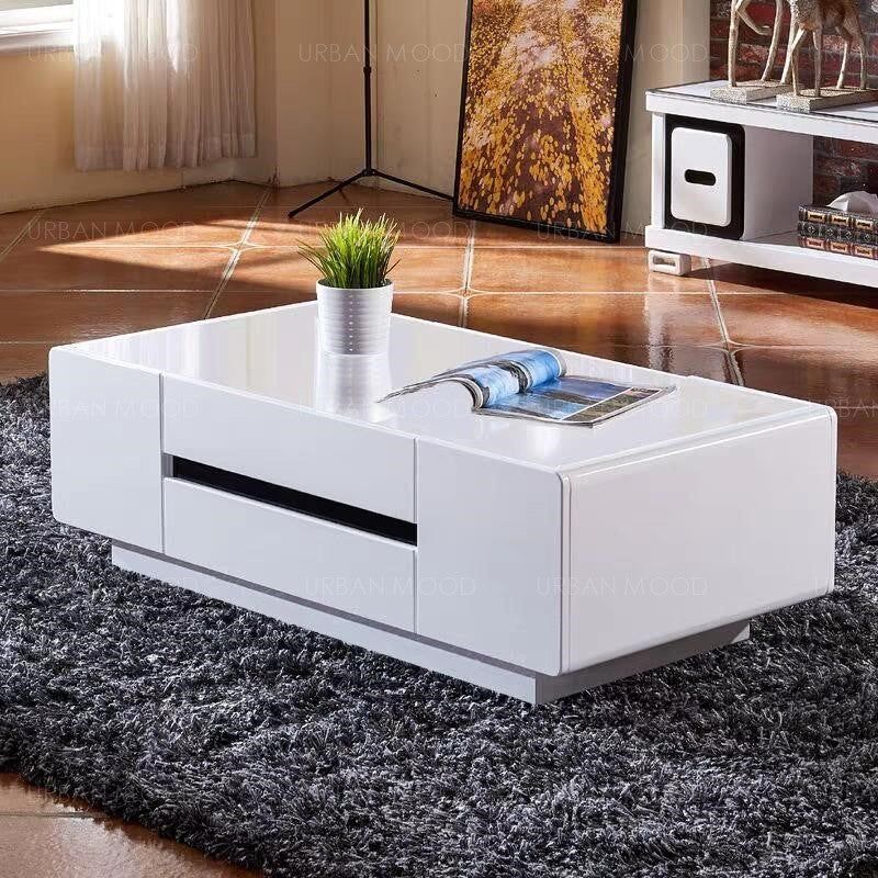 modern white coffee tables