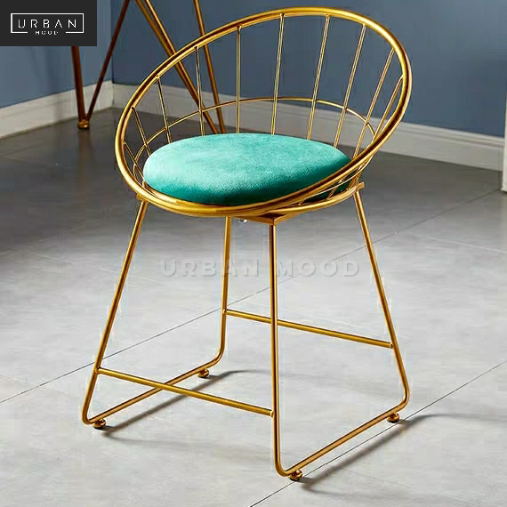 iron vanity chair