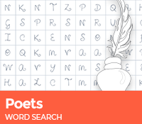 Poets Word Search