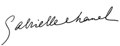 Coco (Gabrielle) Chanel signature