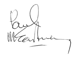 Paul McCartney signature