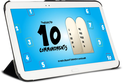 Ten Commandments Children's Ministry Curriculum 