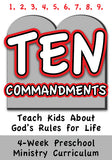 10 Commandments Preschool Ministry Curriculum