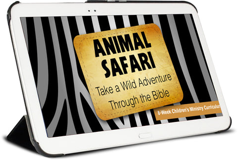 Animal Safari Children's Ministry Curriculum 