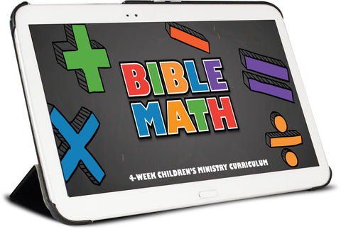 Bible Math Children's Ministry Curriculum 