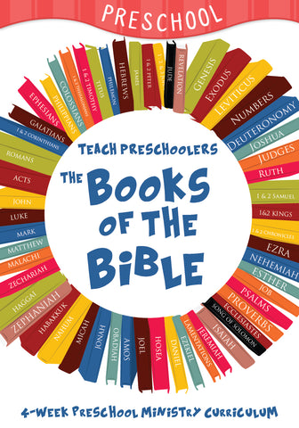 Books of the Bible Preschool Ministry Curriculum