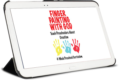 Finger Painting with God Preschool Ministry Curriculum 