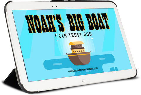 Noah's Big Boat 4-Week Preschool Ministry Curriculum