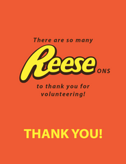 Reeses Thank You Note