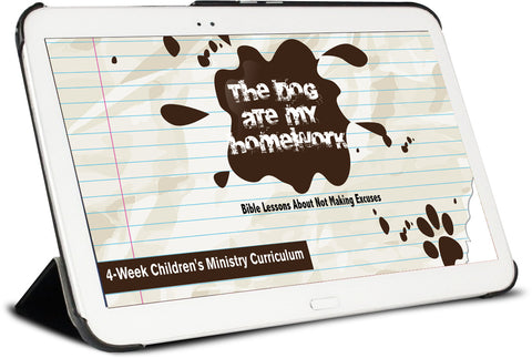 The Dog Ate My Homework Children's Ministry Curriculum 