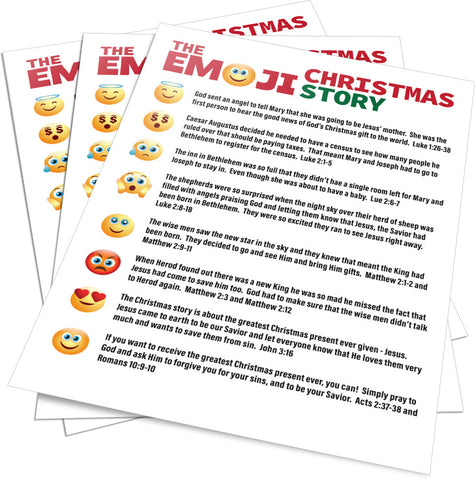 Emoji Christmas Story