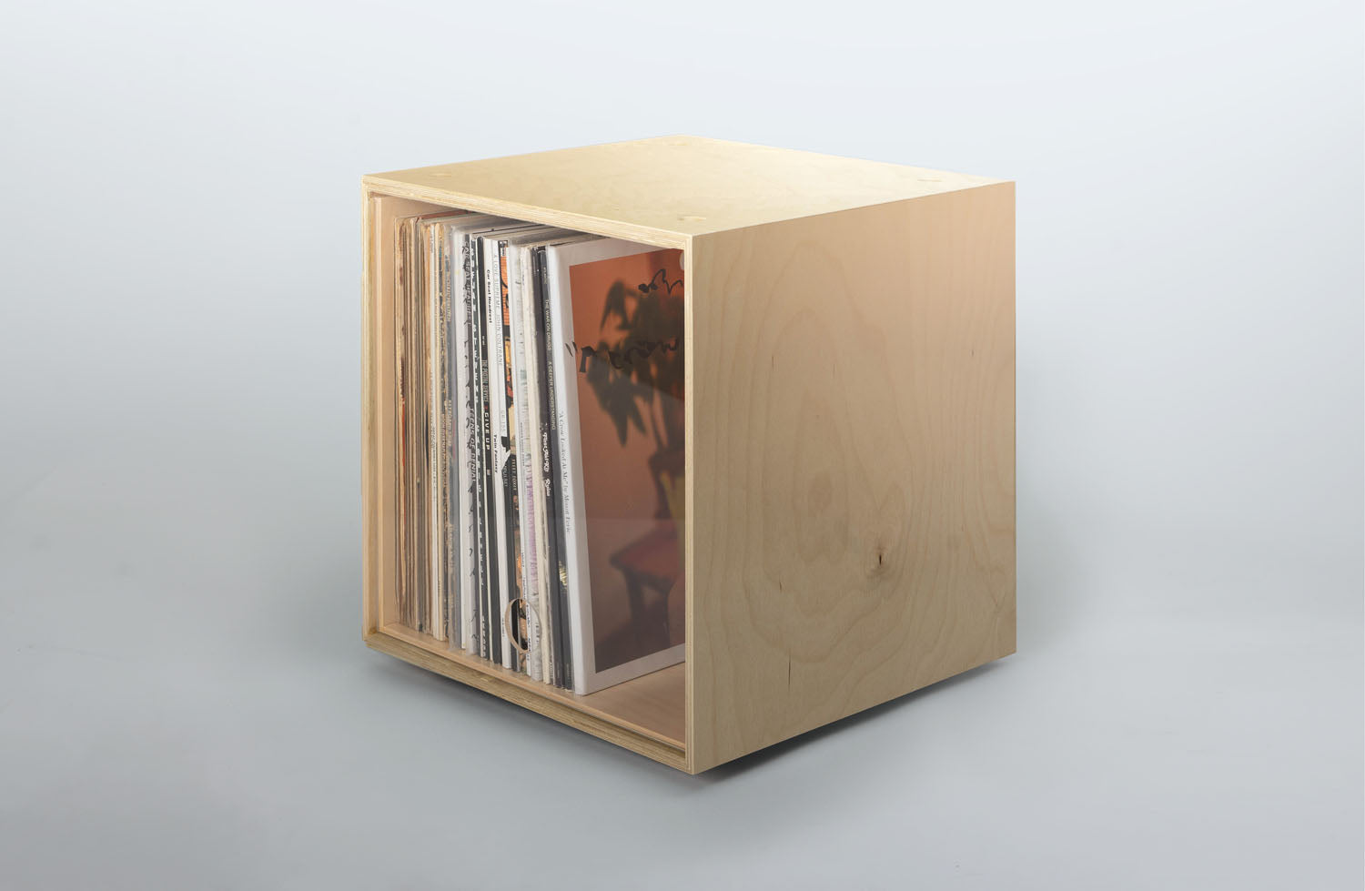 Record Storage Cube - Stackable, Modern, Hand Made USA – Simple Wood Goods