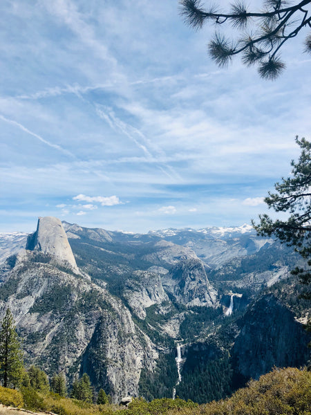 Hiking Yosemite-Camping-Glacier Point-Upper Yosemite Falls
