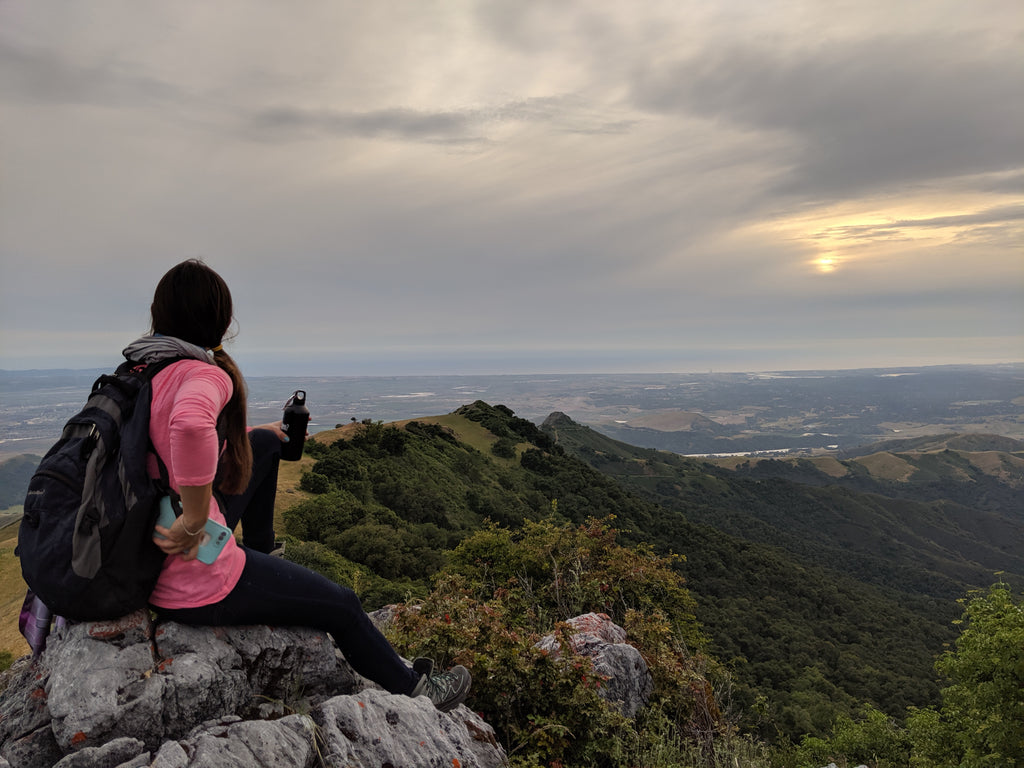 Trekking in California - traveling lifestyle and life on the road