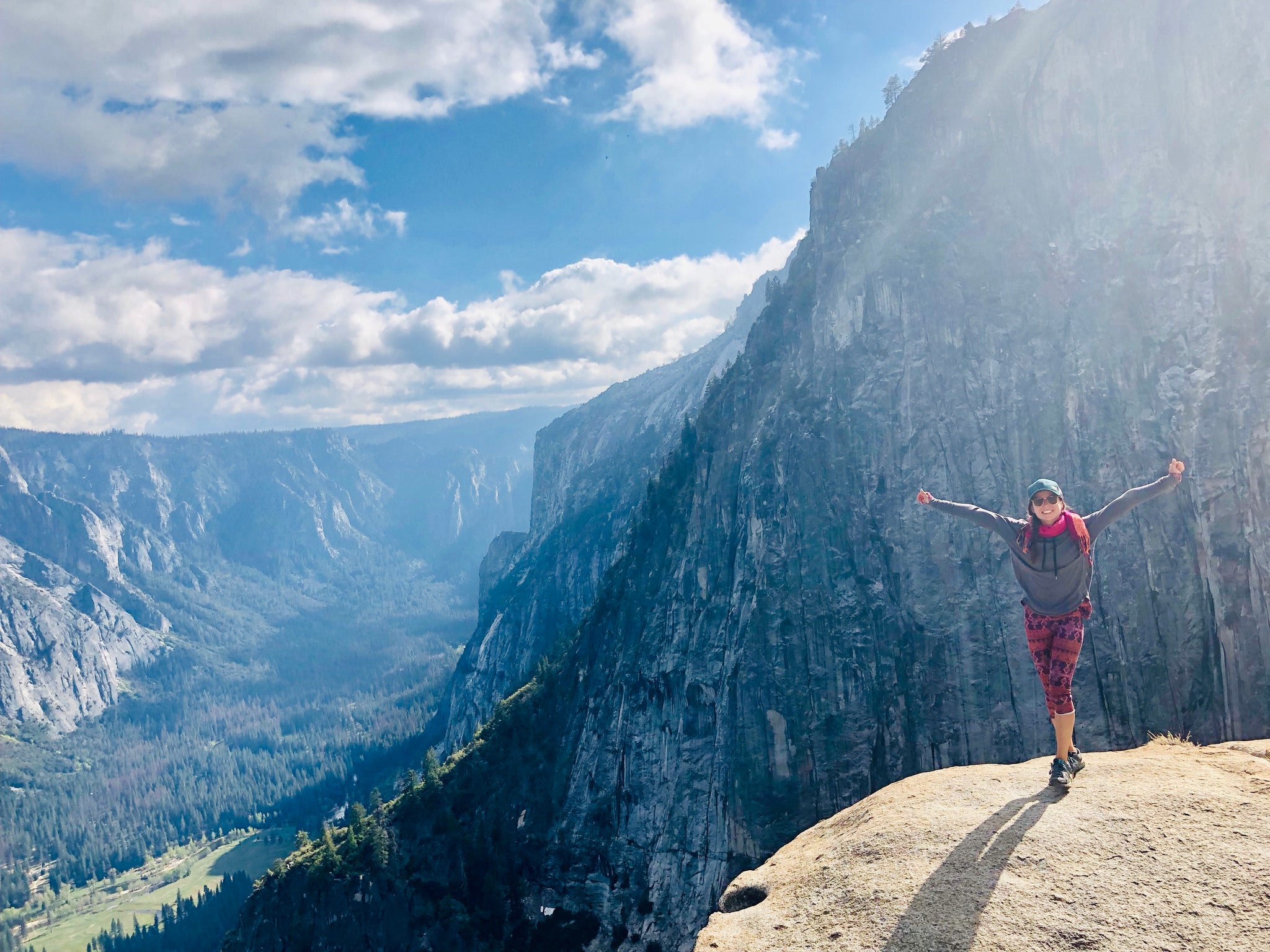 Hiking Yosemite-Camping-Hal Dome-Upper Yosemite Falls