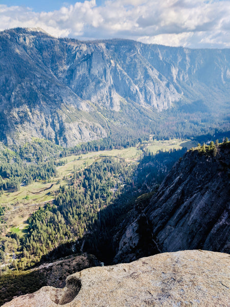 Hiking Yosemite-Camping-Hal Dome-Upper Yosemite Falls