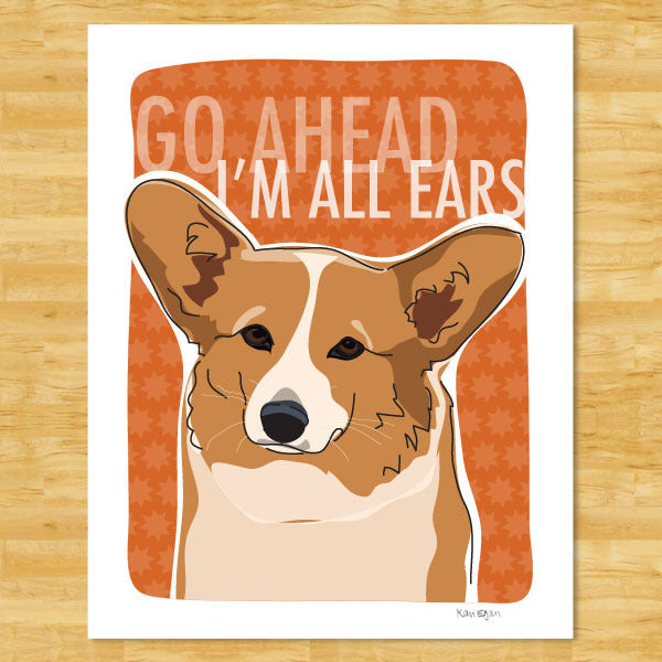 pop doggie dog art prints