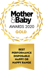 best performance nappy mother&baby awards 2020 bamaboo gold medal