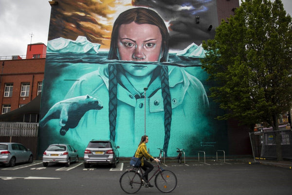 Greta Thunberg by Jody Thjomas