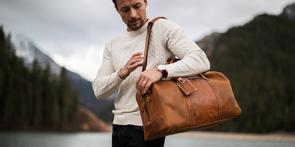 The Best 4 Leather Weekender Bags For Men In 2022 The Real Leather Company 