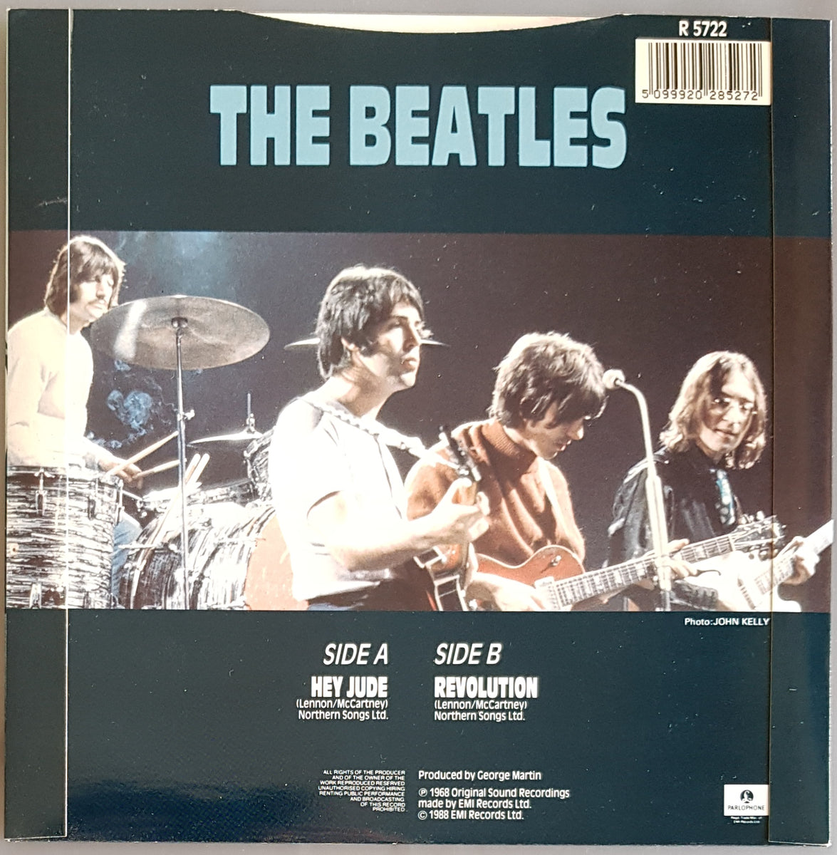 保証書付】 南アフリカ BEATLES REVOLUTION HEY JUDE SPD477