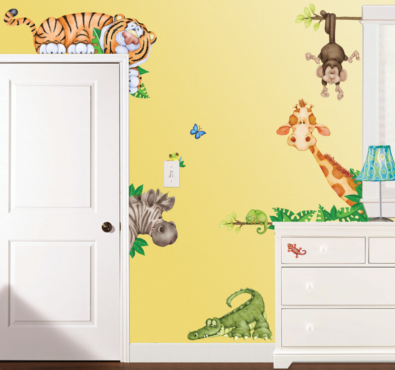 jungle wall decals