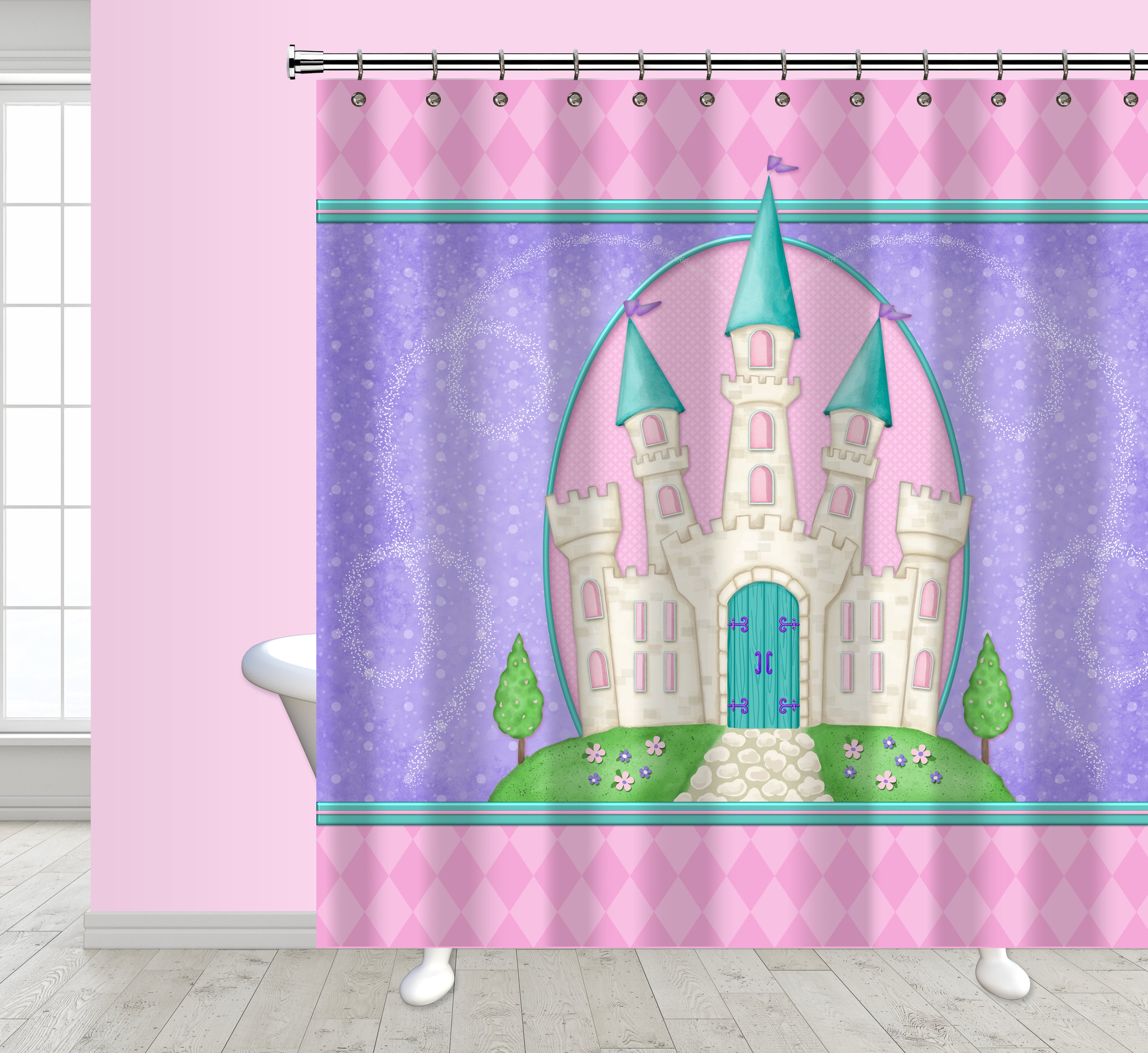 princess shower curtain