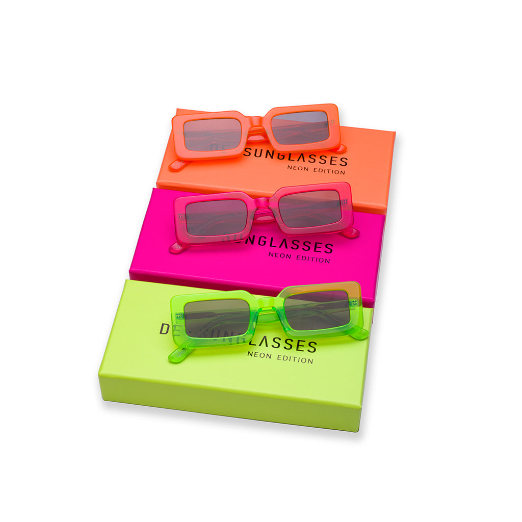 NEON SUNGLASSES | DE-SUNGLASSES